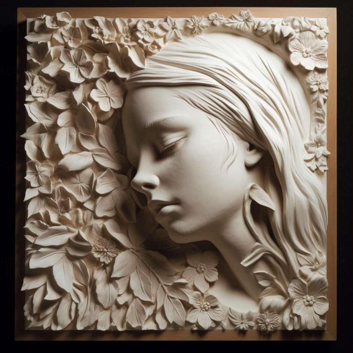 نموذج ثلاثي الأبعاد لآلة CNC 3D Art 